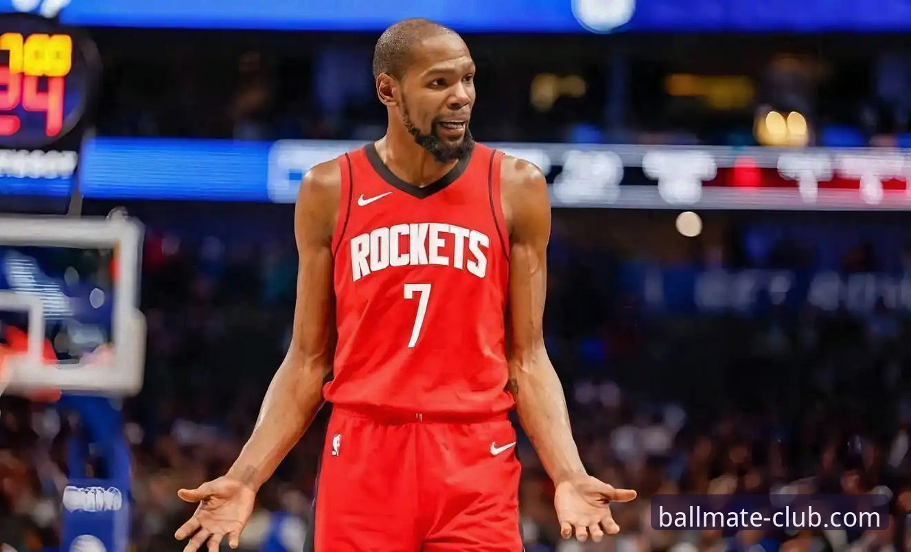 球友会平台直击：火箭遭18分逆转绝杀失利，杜兰特空砍30分